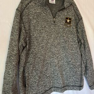 U.S. Army Gray Quarter-Zip Sweatshirt
